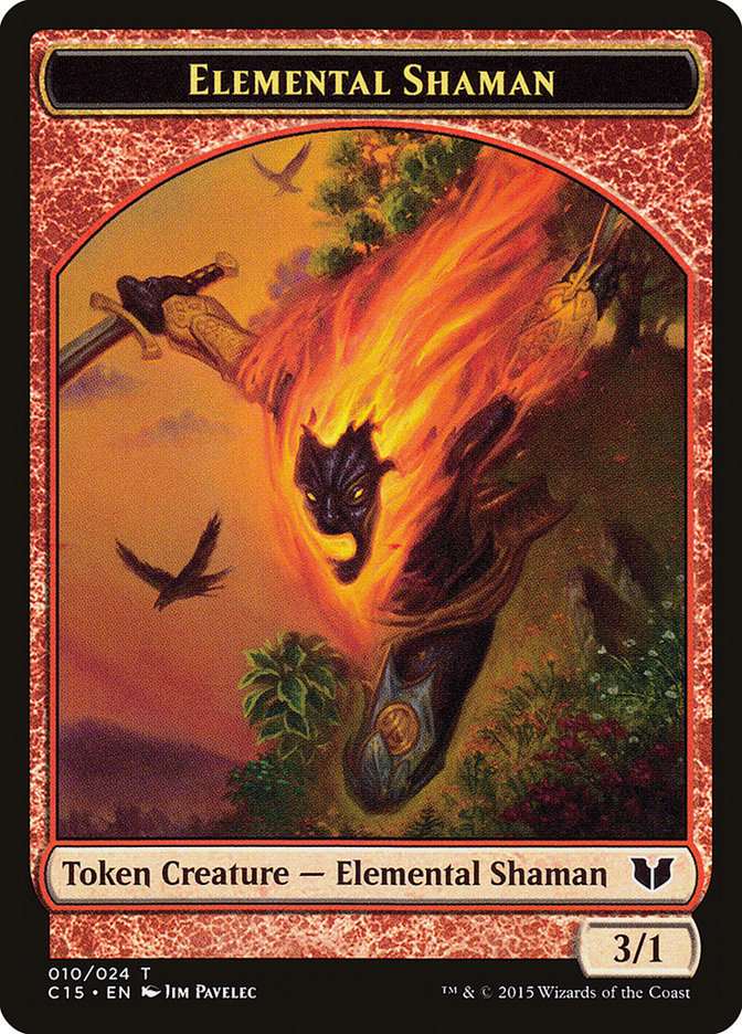 Elemental Shaman Token [Commander 2015 Tokens] | Clutch Gaming