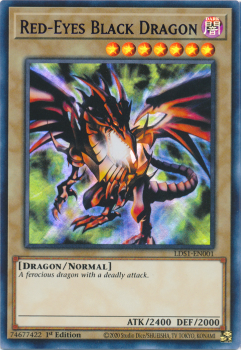Red-Eyes Black Dragon (Purple) [LDS1-EN001] Ultra Rare | Clutch Gaming