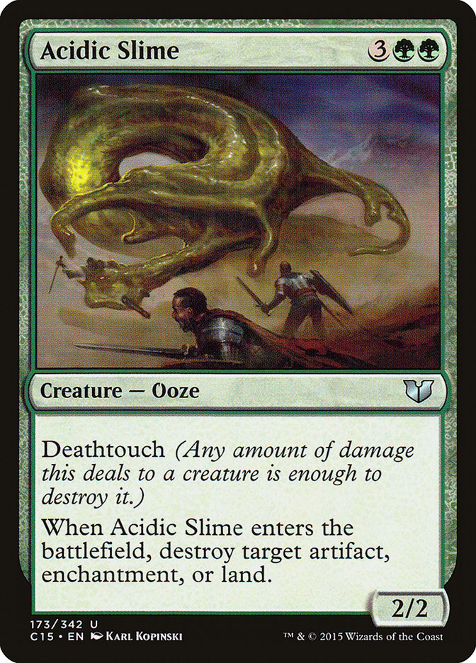 Acidic Slime [Commander 2015] | Clutch Gaming