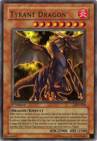 Tyrant Dragon [LOD-034] Ultra Rare | Clutch Gaming