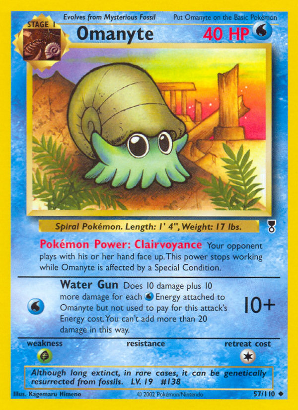 Omanyte (57/110) [Legendary Collection] | Clutch Gaming