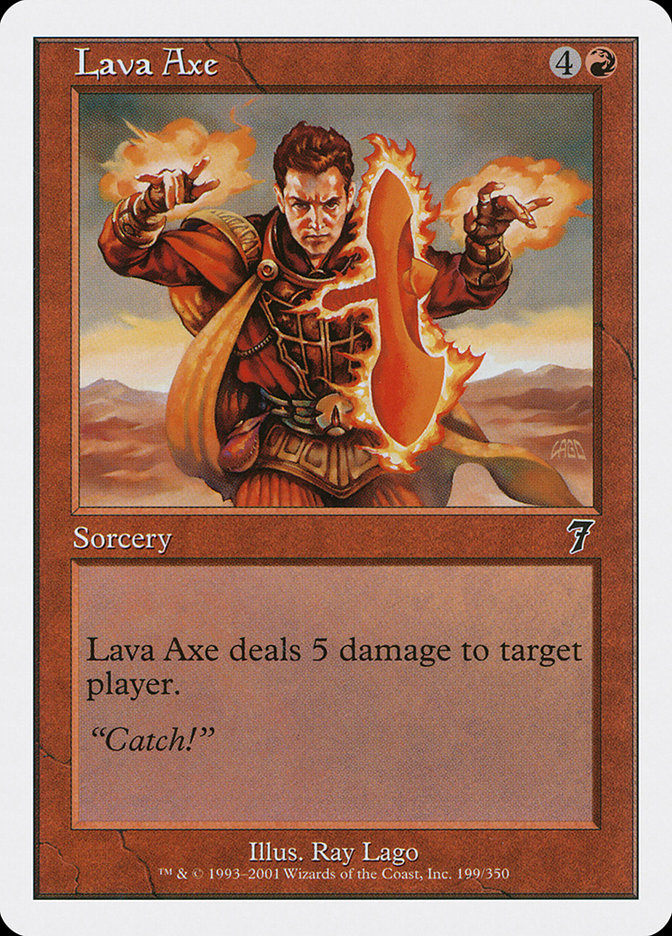 Lava Axe [Seventh Edition] | Clutch Gaming