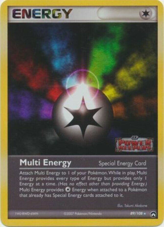 Multi Energy (89/108) (Stamped) [EX: Power Keepers] | Clutch Gaming