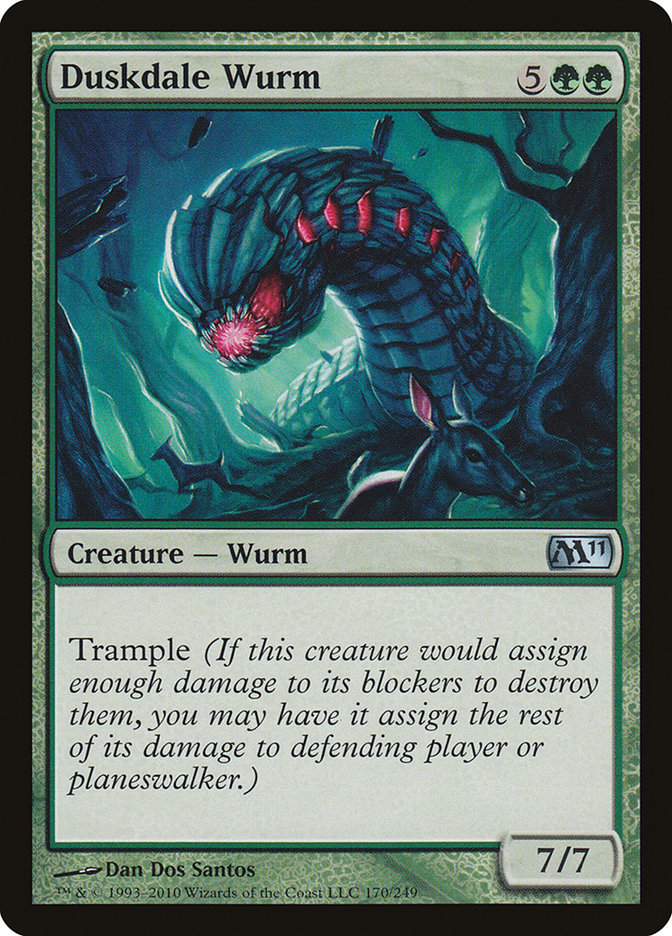 Duskdale Wurm [Magic 2011] | Clutch Gaming