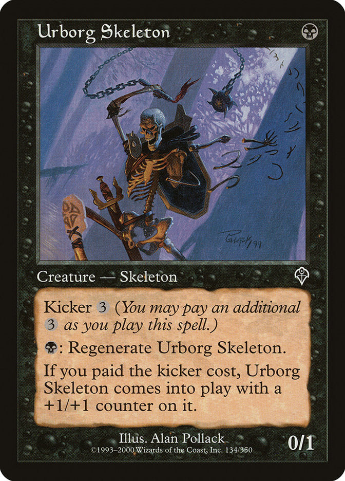 Urborg Skeleton [Invasion] | Clutch Gaming