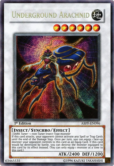 Underground Arachnid [ABPF-EN096] Secret Rare | Clutch Gaming