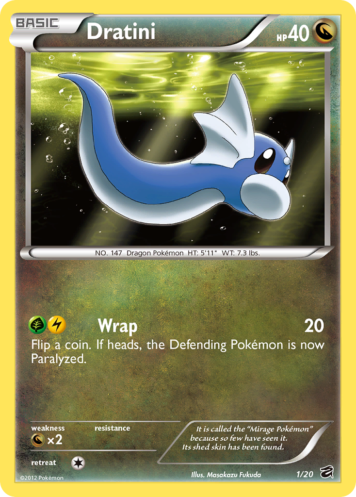 Dratini (1/20) [Black & White: Dragon Vault] | Clutch Gaming