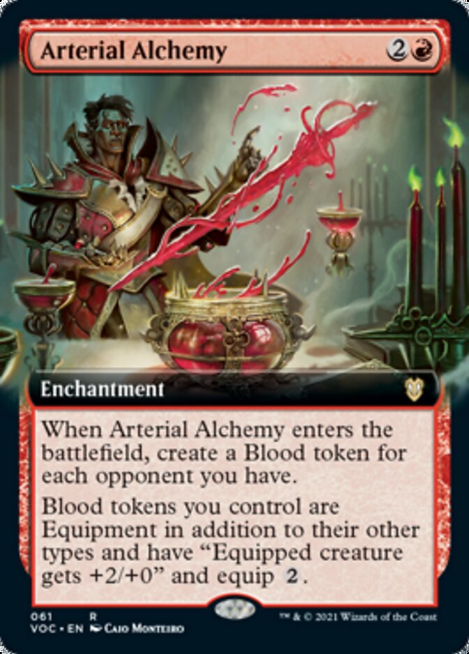 Arterial Alchemy (Extended Art) [Innistrad: Crimson Vow Commander] | Clutch Gaming