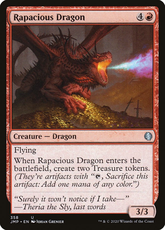 Rapacious Dragon [Jumpstart] | Clutch Gaming