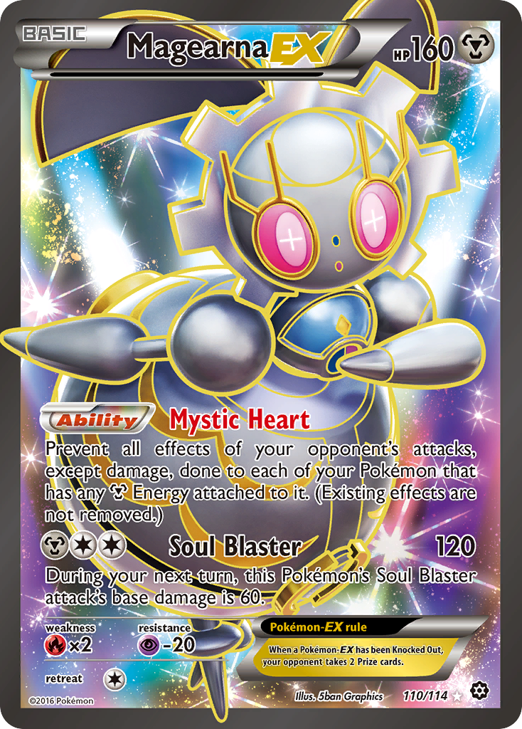 Magearna EX (110/114) [XY: Steam Siege] | Clutch Gaming