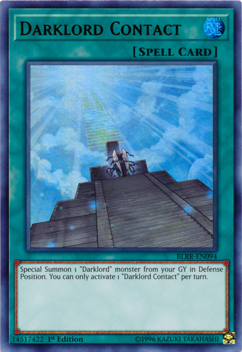 Darklord Contact [BLRR-EN094] Ultra Rare | Clutch Gaming