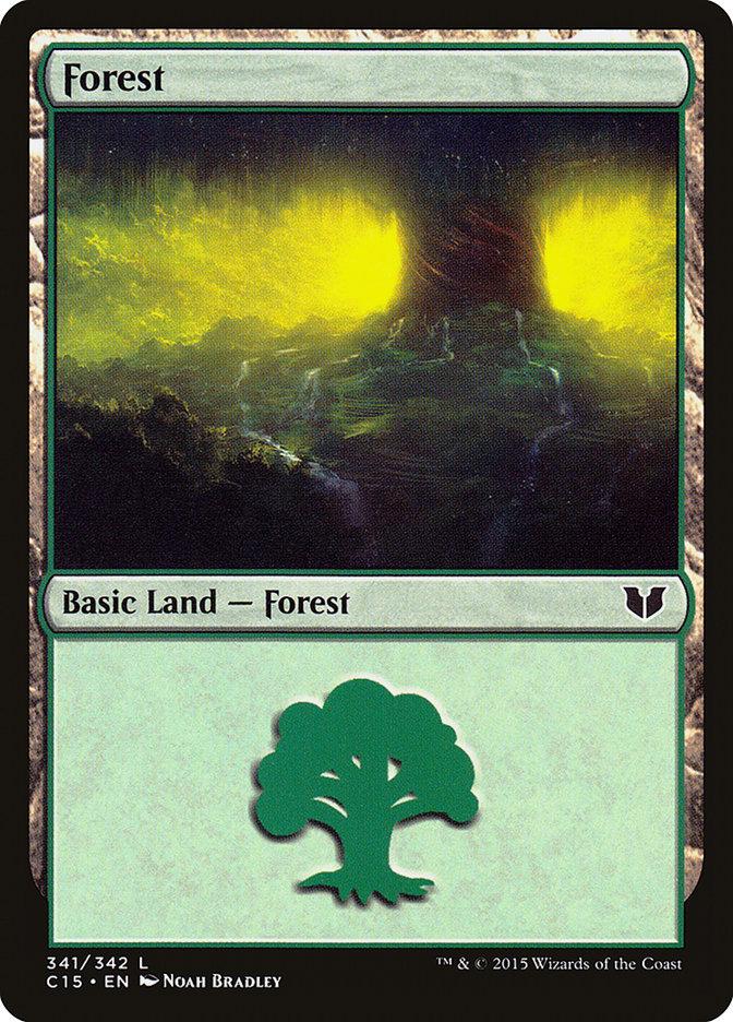 Forest (341) [Commander 2015] | Clutch Gaming