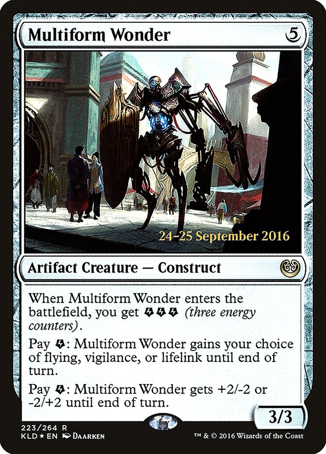 Multiform Wonder [Kaladesh Prerelease Promos] | Clutch Gaming