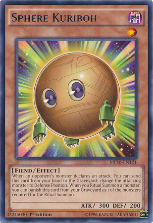 Sphere Kuriboh [MP16-EN121] Rare | Clutch Gaming