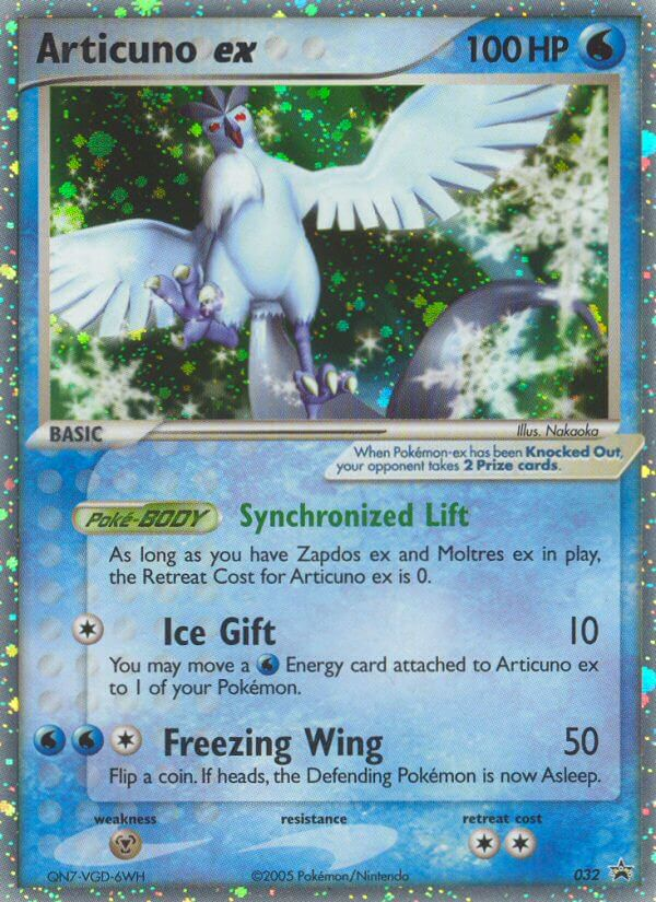 Articuno ex (032) [Nintendo: Black Star Promos] | Clutch Gaming