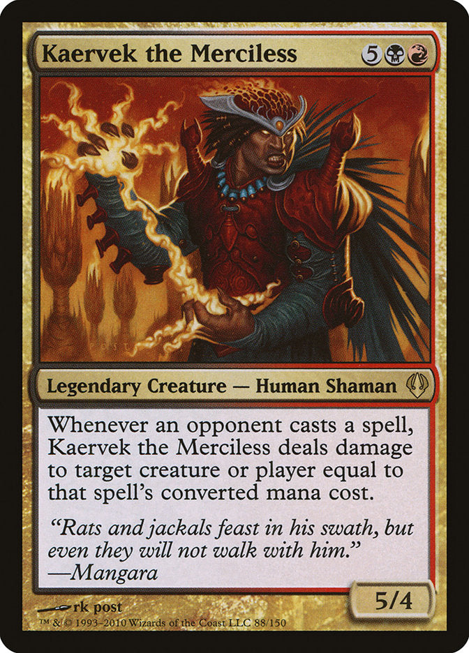 Kaervek the Merciless [Archenemy] | Clutch Gaming