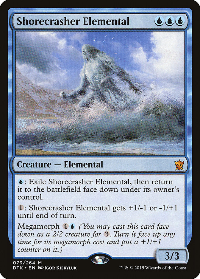 Shorecrasher Elemental [Dragons of Tarkir] | Clutch Gaming