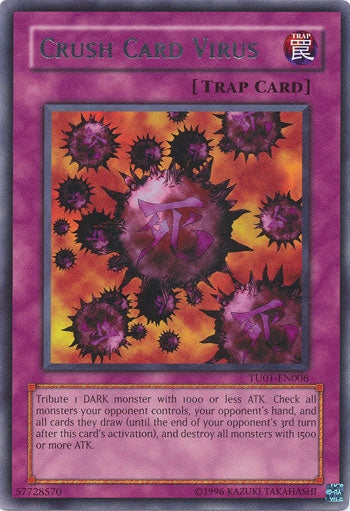 Crush Card Virus [TU01-EN006] Rare | Clutch Gaming