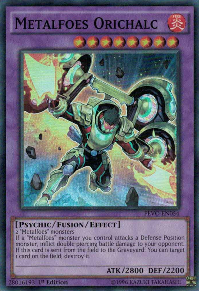 Metalfoes Orichalc [PEVO-EN054] Super Rare | Clutch Gaming