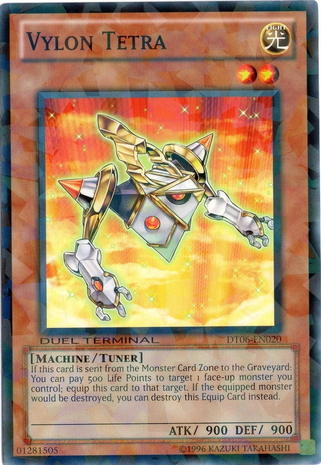 Vylon Tetra [DT06-EN020] Common | Clutch Gaming