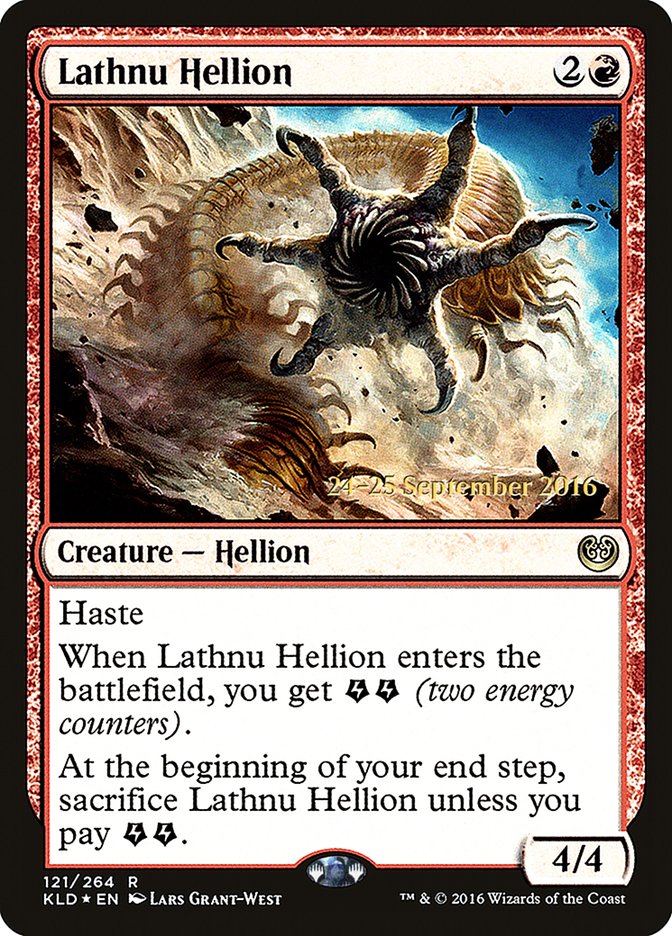 Lathnu Hellion [Kaladesh Prerelease Promos] | Clutch Gaming