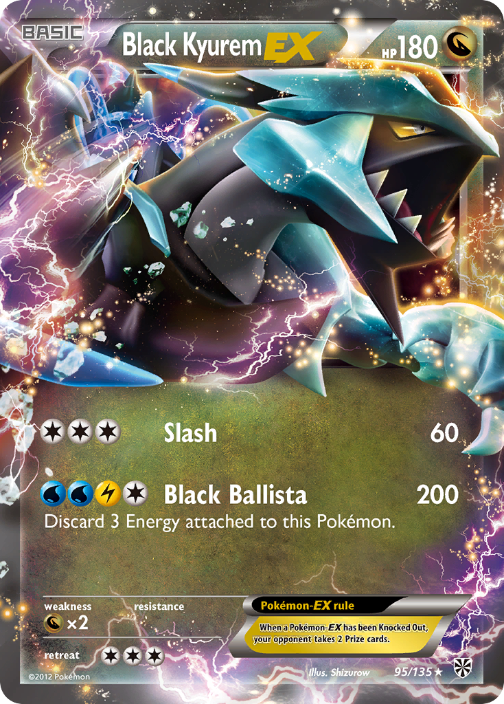 Black Kyurem EX (95/135) [Black & White: Plasma Storm] | Clutch Gaming