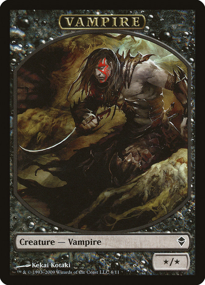 Vampire Token [Zendikar Tokens] | Clutch Gaming