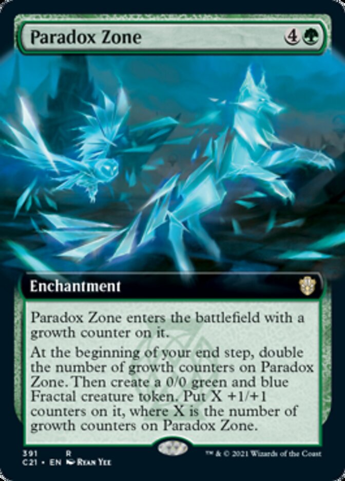 Paradox Zone (Extended Art) [Commander 2021] | Clutch Gaming