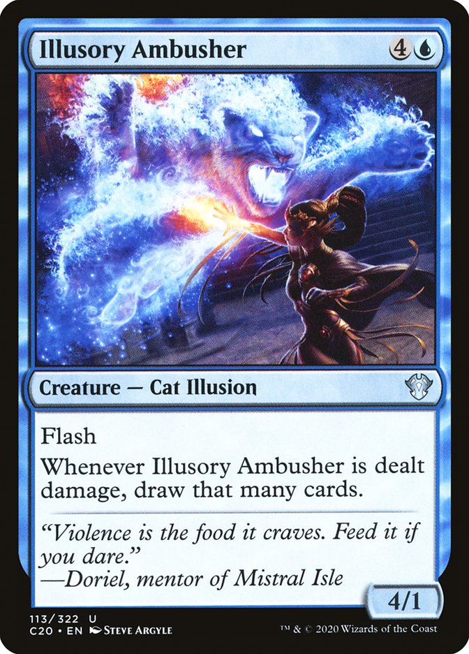 Illusory Ambusher [Commander 2020] | Clutch Gaming