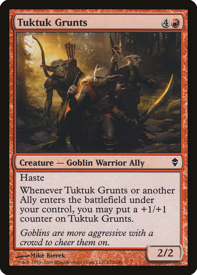 Tuktuk Grunts [Zendikar] | Clutch Gaming