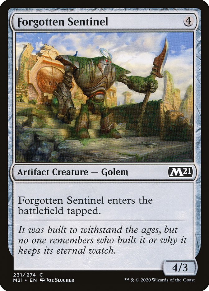 Forgotten Sentinel [Core Set 2021] | Clutch Gaming