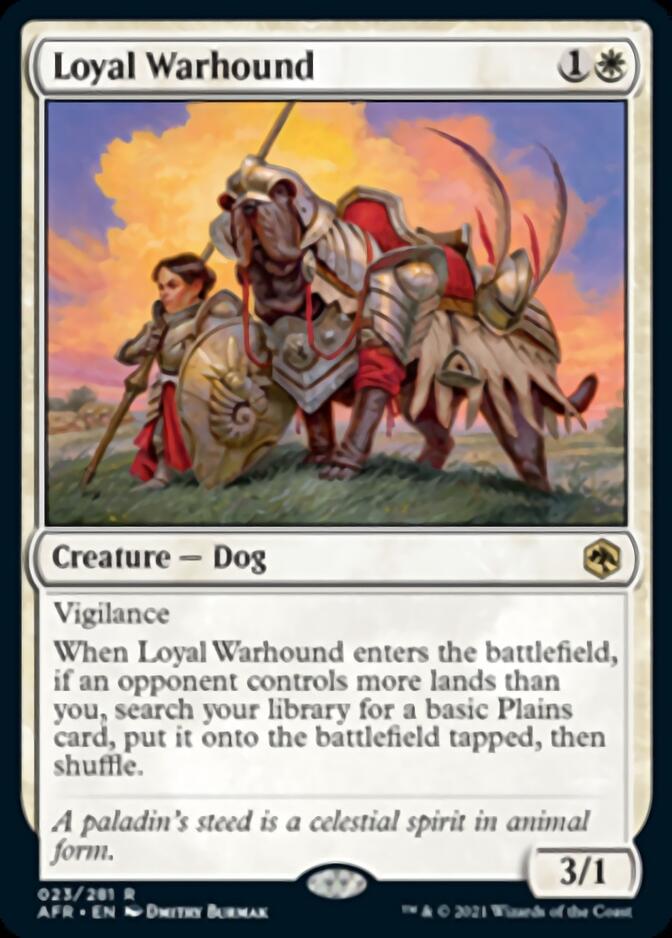 Loyal Warhound [Dungeons & Dragons: Adventures in the Forgotten Realms] | Clutch Gaming