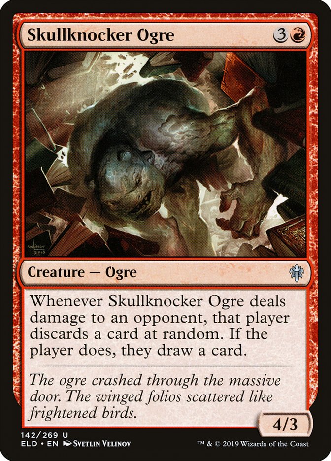 Skullknocker Ogre [Throne of Eldraine] | Clutch Gaming