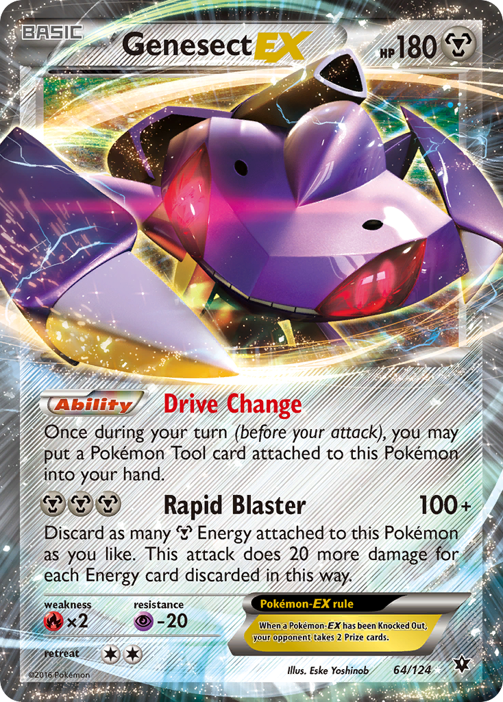 Genesect EX (64/124) [XY: Fates Collide] | Clutch Gaming