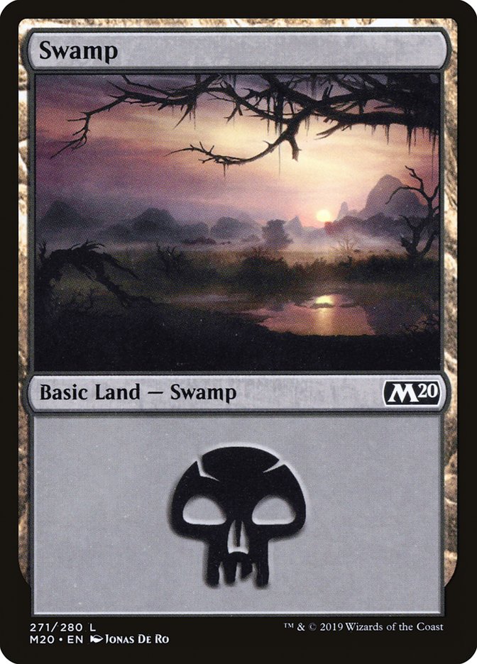 Swamp (271) [Core Set 2020] | Clutch Gaming