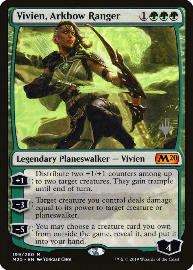 Vivien, Arkbow Ranger (Promo Pack) [Core Set 2020 Promos] | Clutch Gaming