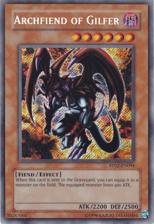 Archfiend of Gilfer [RP02-EN094] Secret Rare | Clutch Gaming