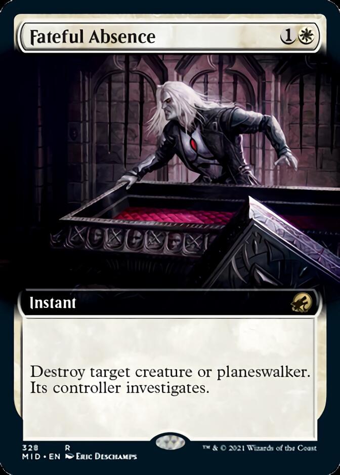 Fateful Absence (Extended Art) [Innistrad: Midnight Hunt] | Clutch Gaming