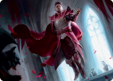 Markov Waltzer Art Card [Innistrad: Crimson Vow Art Series] | Clutch Gaming