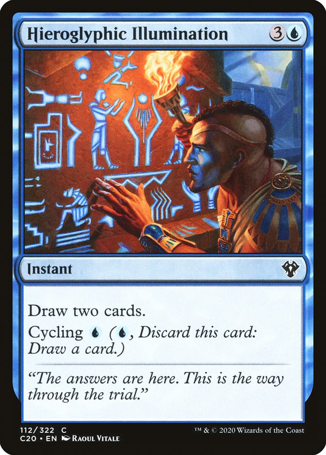 Hieroglyphic Illumination [Commander 2020] | Clutch Gaming