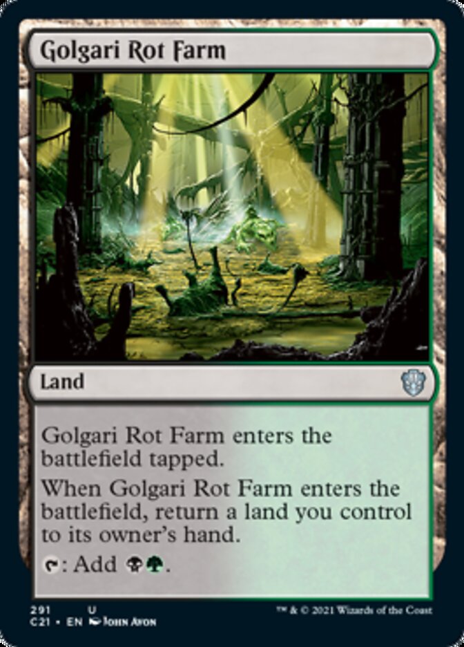 Golgari Rot Farm [Commander 2021] | Clutch Gaming