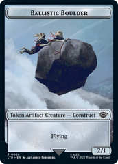 Ballistic Boulder // Food Token (09) Double-Sided Token [The Lord of the Rings: Tales of Middle-Earth Tokens] | Clutch Gaming