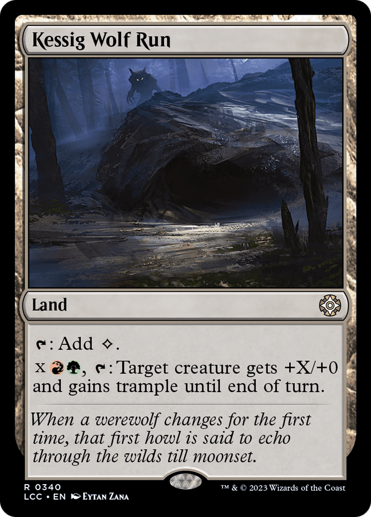 Kessig Wolf Run [The Lost Caverns of Ixalan Commander] | Clutch Gaming