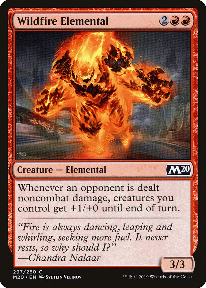 Wildfire Elemental [Core Set 2020] | Clutch Gaming