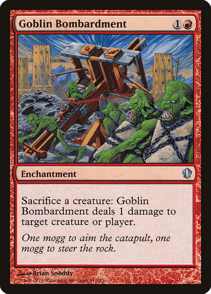 Goblin Bombardment [Commander 2013] | Clutch Gaming