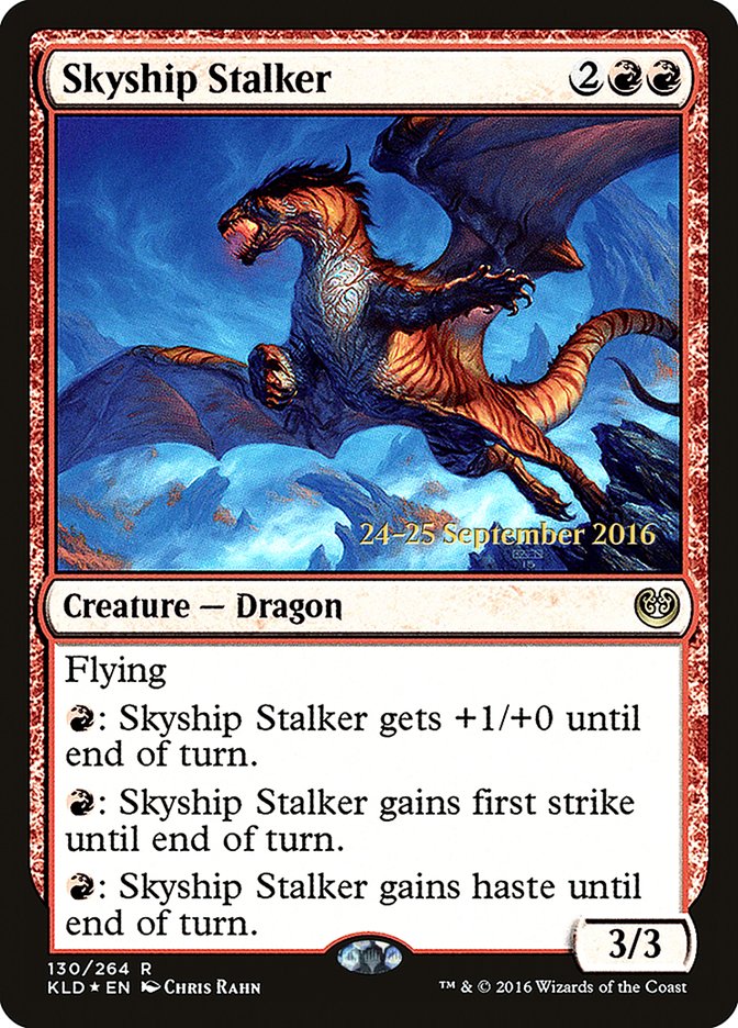 Skyship Stalker [Kaladesh Prerelease Promos] | Clutch Gaming