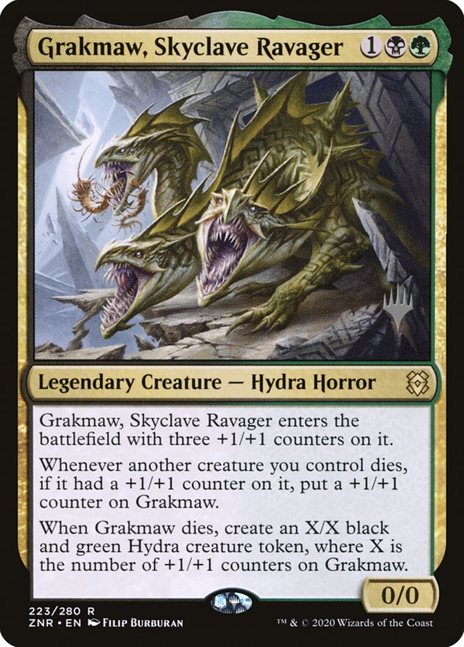 Grakmaw, Skyclave Ravager (Promo Pack) [Zendikar Rising Promos] | Clutch Gaming