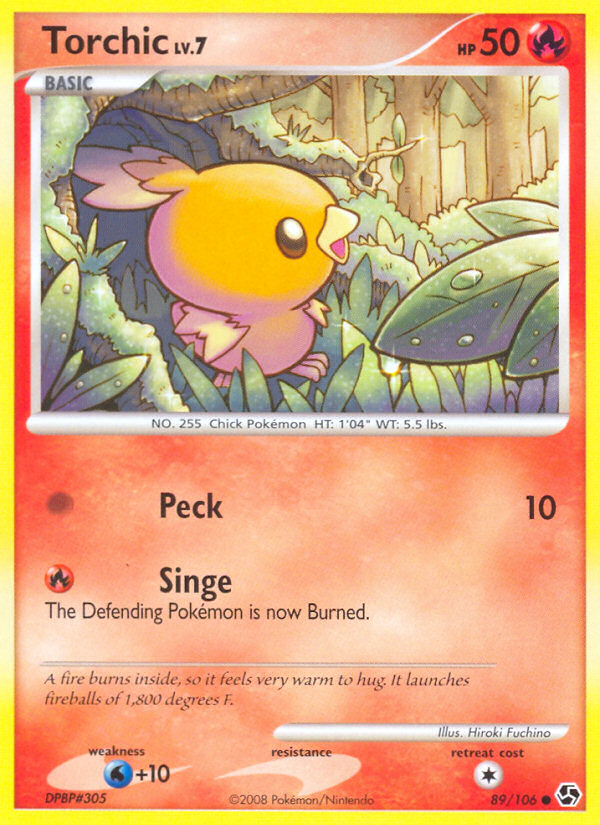 Torchic (89/106) [Diamond & Pearl: Great Encounters] | Clutch Gaming