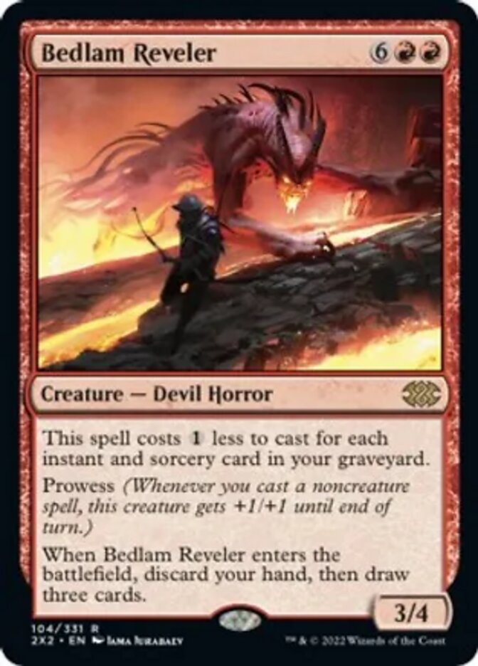 Bedlam Reveler [Double Masters 2022] | Clutch Gaming