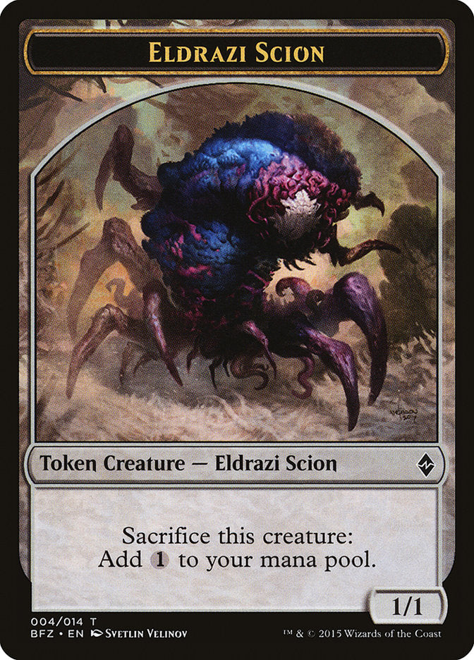 Eldrazi Scion Token (004/014) [Battle for Zendikar Tokens] | Clutch Gaming